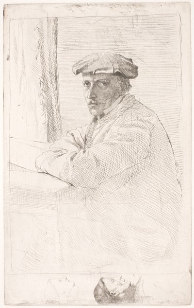 El grabador Joseph Tourny de Edgar Degas