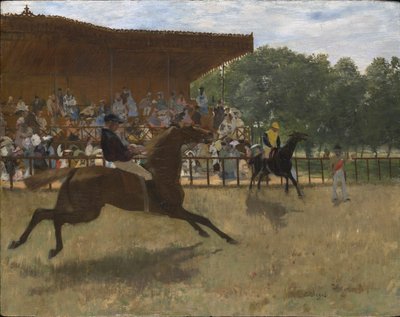 La falsa salida, c.1869-72 de Edgar Degas