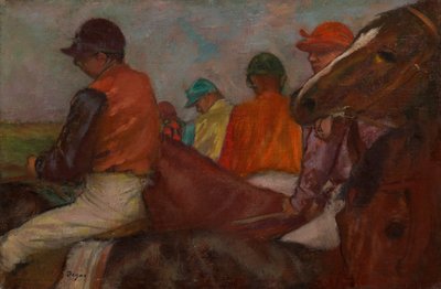 Las jinetes de Edgar Degas