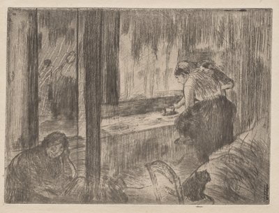 Las lavanderas de Edgar Degas