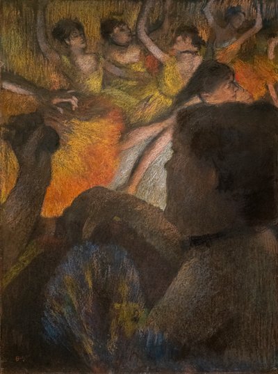 El palco de Edgar Degas