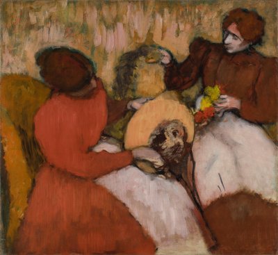 los sombrereros de Edgar Degas