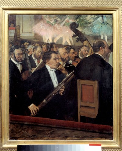 La Orquesta de la Ópera de Edgar Degas
