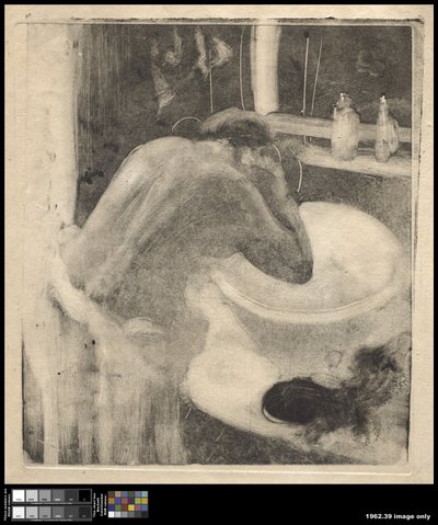 El Lavabo, c.1880-85 de Edgar Degas