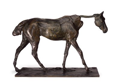 Caballo Pura Sangre Caminando de Edgar Degas