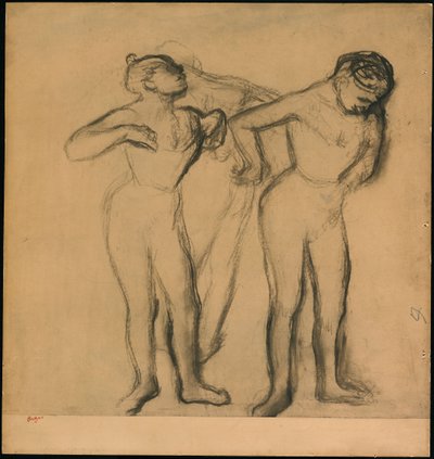 Tres bailarinas de Edgar Degas