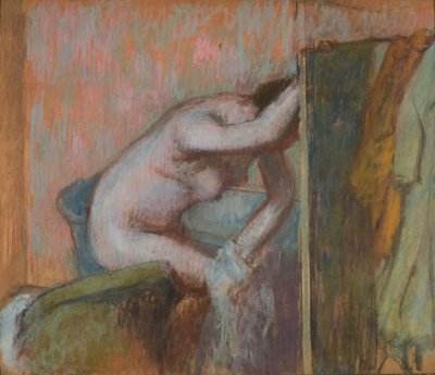 Toilette después del Baño de Edgar Degas