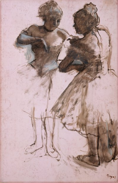 Dos bailarinas de Edgar Degas