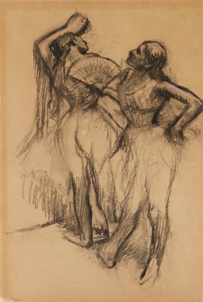 Dos bailarinas, 1888 de Edgar Degas