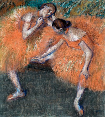 Dos bailarinas, c. 1898 de Edgar Degas