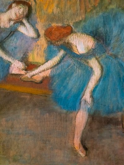 Dos bailarinas descansando (también conocidas como 