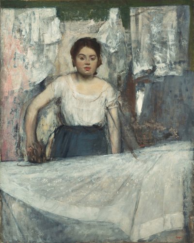 Mujer Planchando de Edgar Degas