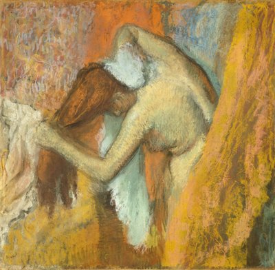 Mujer en su tocador de Edgar Degas