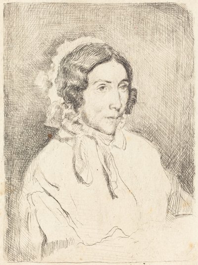 Mujer con Gorro Fruncido (Dame âgée) de Edgar Degas