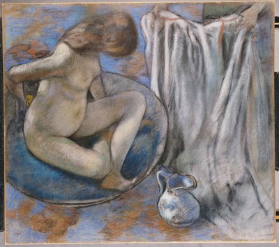 Mujer en la Tina, 1884 de Edgar Degas