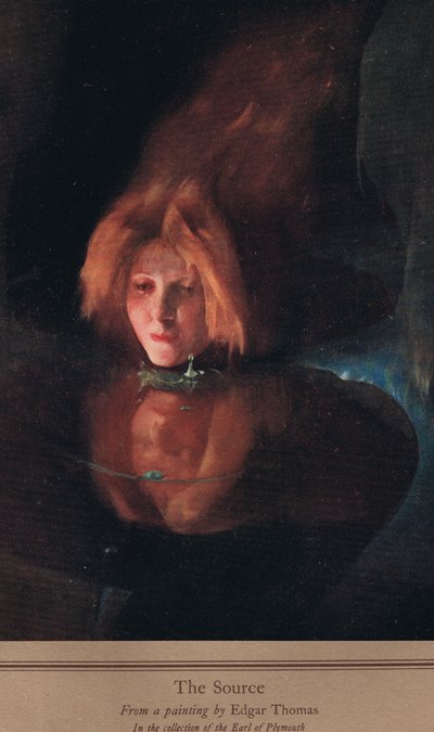 La fuente, c.1915 de Edgar Herbert Thomas