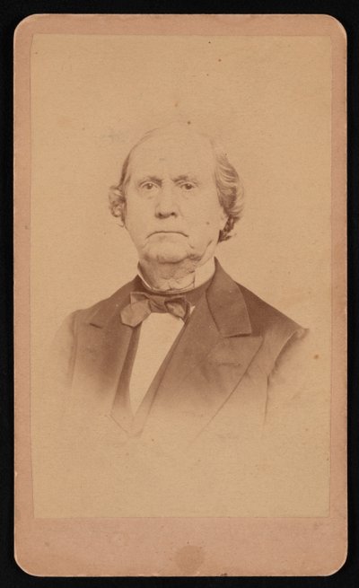 Retrato de Ezra Bartlett French 1810-1880, antes de 1880 de Edgar J Pullman