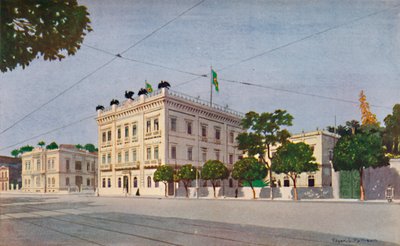 Palacio de Catete - La Residencia Oficial del Presidente de Brasil, 1914 de Edgar L. Pattison