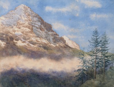 El Eiger y Schneehorn de Edith A. Paine