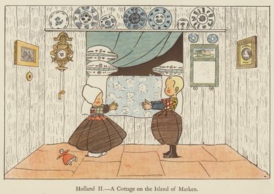 Holanda, una cabaña en la Isla de Marken de Edith Farmiloe