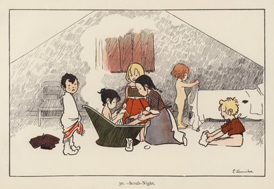 Noche de fregado de Edith Farmiloe