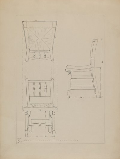 Silla de Edith Magnette