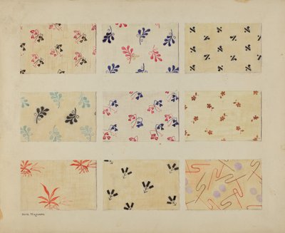 Parches de Colcha Impresos de Edith Magnette