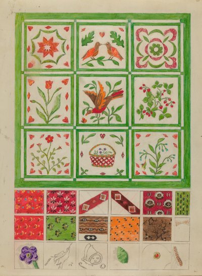Colcha para cubrecama de Edith Magnette