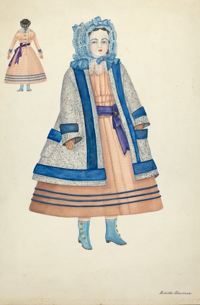 Muñeca: "Rose Bates" de Edith Towner