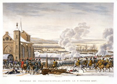 La Batalla de Eylau, Alemania, 9 de febrero de 1807 de Edme Bovinet