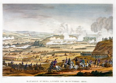 La batalla de Jena, Alemania, 14 de octubre de 1806 de Edme Bovinet