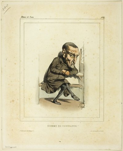 Hombre de confianza de Edme Jean Pigal