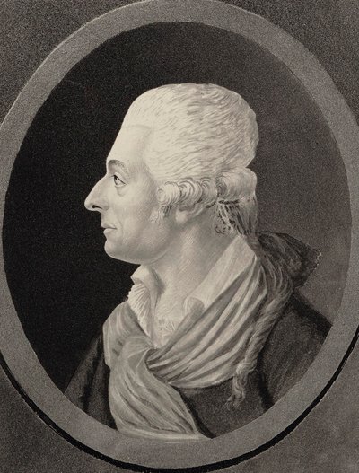 Retrato del compositor Antonio Sacchini 1730-1786, 1810 de Edme Quenedey