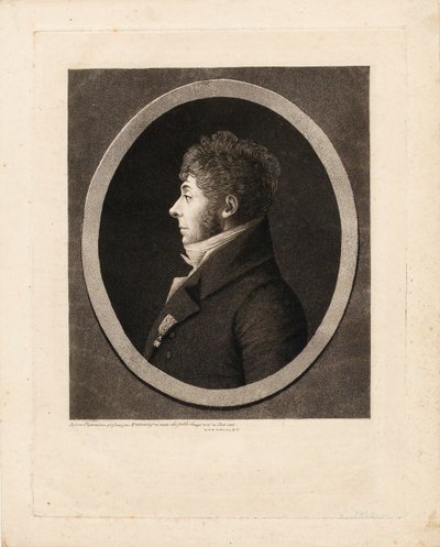Retrato del compositor Étienne Nicolas Méhul 1763-1817 de Edme Quenedey