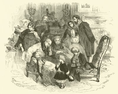 Escenas de la vida parisina: el día de Año Nuevo de los padres de Edmond (after) Morin