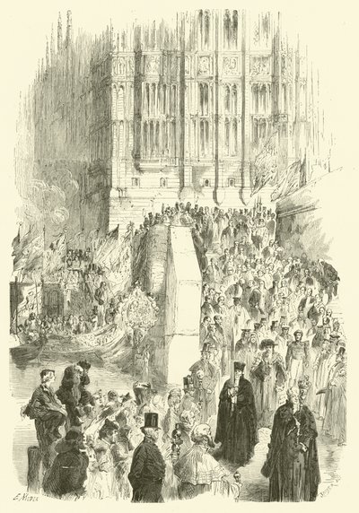 Ceremonia de juramento del alcalde de Londres de Edmond (after) Morin