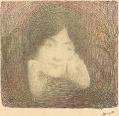Mlle Moreno de la Comédie-Française de Edmond Aman Jean