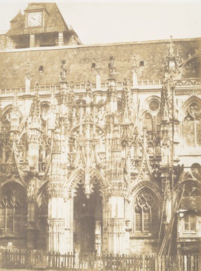 Portail de la Cathédrale de Louviers, 1852-54 de Edmond Bacot