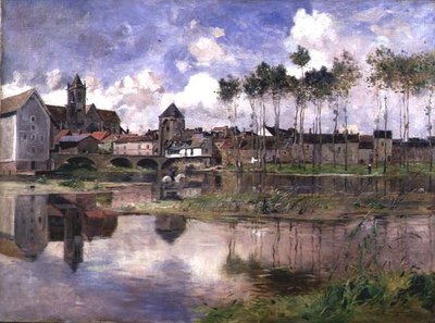 Moret-sur-Loing de Edmond Charles Yon