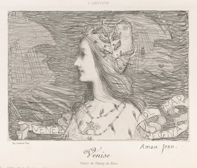 Venecia de Edmond François Aman Jean