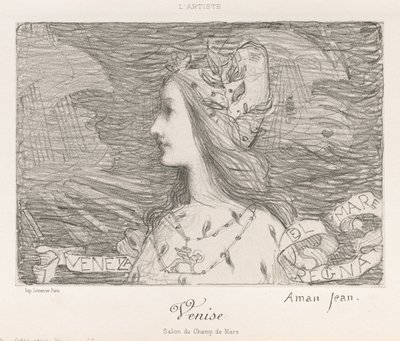 Venecia, 1892 de Edmond François Aman Jean