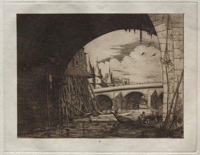 Arco del Puente de Notre Dame de Edmond Gosselin