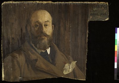 Retrato de Paul Albert Besnard (fragmento), hacia 1896 (óleo) de Edmond Jean