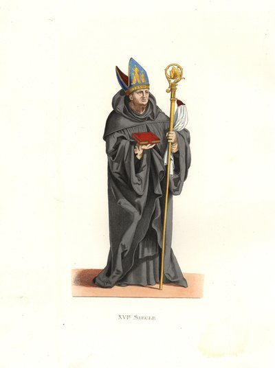 Abad benedictino de Edmond Lechevallier Chevignard