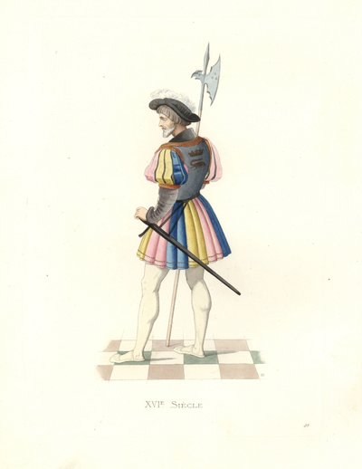 Guardia de Corps de Francisco I de Edmond Lechevallier Chevignard