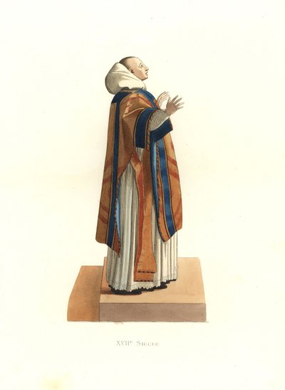 Traje eclesiástico de Edmond Lechevallier Chevignard