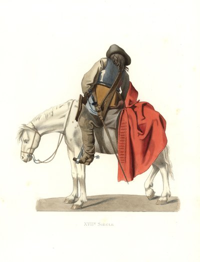 Caballería francesa de Edmond Lechevallier Chevignard
