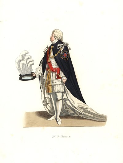 George Frederic Auguste, Príncipe de Gales, Inglaterra de Edmond Lechevallier Chevignard