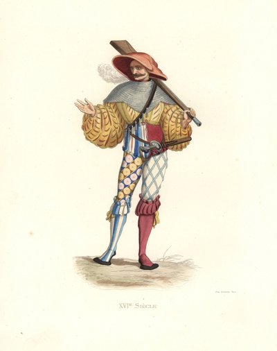 Arcabucero alemán del siglo XVI de Edmond Lechevallier Chevignard