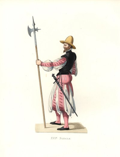 Mercenario alemán de Edmond Lechevallier Chevignard